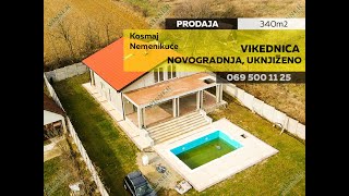 Prodaja Kuca Kosmaj novogradnja Bazen 340m2 10ari [upl. by Aicatsan730]