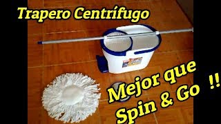 Trapeador centrifugo mejor que Spin amp Go Demostración real [upl. by Downey]