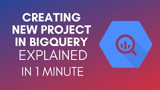 How To Create New Project In BigQuery 2024 [upl. by Scandura202]