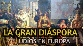 ✡️COMO llegaron LOS JUDIOS A EUROPA DIASPORA JUDIA Y EXILIOS en solo 8 minutos✅ [upl. by Aniad]