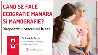 Ecografia Mamara si Mamografia  2 Analize Esentiale in Cancerul de San [upl. by Mae]