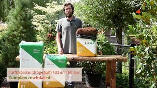 Zuurminnende planten bemesten met turfstrooisel [upl. by Ahsram]