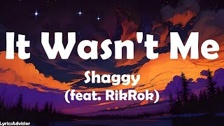 Shaggy feat RikRok  It Wasnt Me Lyrics [upl. by Bostow992]