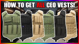 EASY How To Get ALL CEO Vests On ANY Outfit In GTA 5 Online All Vests Glitches [upl. by Norad]