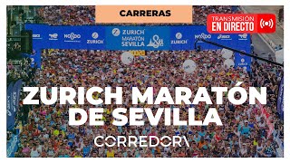 📺 STREAMING en directo del ZURICH MARATÓN DE SEVILLA 2023 [upl. by Ahsaet]