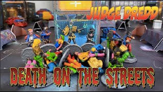 Judge Dredd Miniatures Game Death on the Streets [upl. by Shanon]