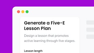 Fetchy  Create a Lesson Plan [upl. by Hassin]