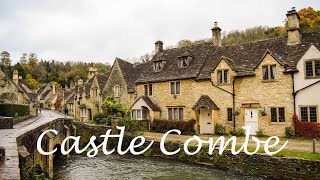 Walking Tour in Castle Combe Cotswolds The most beautiful village in the UK [upl. by Finnie]