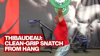 CleanGrip Snatch from Hang [upl. by Yetti642]