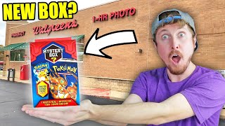 NEW POKEMON CARDS MYSTERY BOX AT WALGREENS with a CHANCE AT BASE SET PACK Searching All The Stores [upl. by Malinde316]