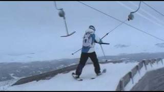 The worlds shortest ski lift  Ål Norway [upl. by Thibaud]