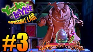 Yooka Laylee and the impossible Lair Gameplay Walkthrough Part 3 [upl. by Seraphim551]