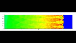 Detonation Propagation in a Tube [upl. by Wash678]