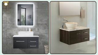 Washbasin Cabinet Design  Basin Design  Bathroom Storage Ideas  Home Decor [upl. by Hazrit]