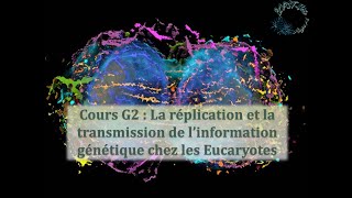 Cours G2  la réplication et la transmission de linformation génétique [upl. by Hnoj]