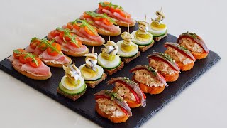 3 Recetas de Aperitivos para Deslumbrar en Cualquier Celebración  Fáciles y Elegantes  DarixLAB [upl. by Patnode]