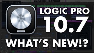 LOGIC PRO 107  Whats New in Logic 107 Spatial Audio Dolby Atmos Step Sequencer and more [upl. by Tomas]