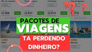 DICAS VALE A PENA COMPRAR PACOTES DE VIAGENS OU COMPRAR SEPARADO PASSAGENS HOTEIS UBER PASSEIOS [upl. by Cypro642]