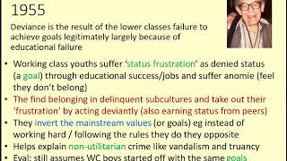 Subcultural theory of crime and deviance [upl. by Massimiliano945]