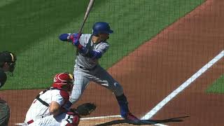 Mookie Betts Slow Motion Baseball Swing Hitting Mechanics Instruction MVP Axe Bat [upl. by Gyasi]