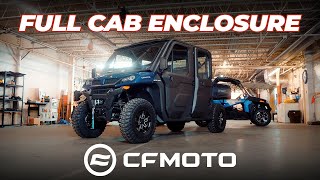 2024 CFMOTO UFORCE 1000XL Full Cab Enclosure Breakdown [upl. by Ettelrac996]