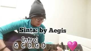 Sinta by Aegis No Barre Chords for begginners [upl. by Bierman]