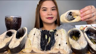 BANGUS BELLY MUKBANG  Mukbang ASMR  Hanimacetv [upl. by Hgielah]