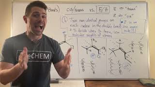 Using CisTrans versus EZ to Describe Double Bonds [upl. by Rahmann]