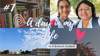 A Day In My Life As A Biotech Student  Banasthali Vidyapith  VLOG 7 [upl. by Oehsen]