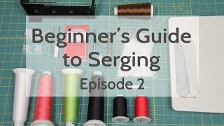 Beginners Guide to Serging Ep 2 Tools amp Changing The Needles [upl. by Idna653]