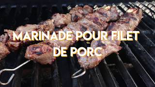 Marinade pour filet de porc [upl. by Eberhard]