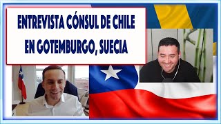 Entrevista consul de Chile en Gotemburgo Suecia [upl. by Darelle]