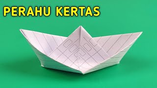 Cara Membuat Perahu Dari Kertas [upl. by Begga]