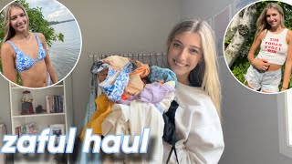 ZAFUL try on haul [upl. by Northway345]