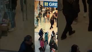 Shoplifting with police inside store Greggs stealing greggs police [upl. by Asilim]