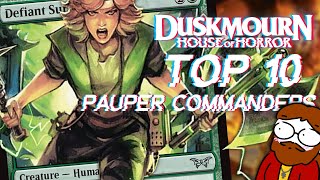 The Best Pauper Commanders from Duskmourn  Magic the Gathering [upl. by Erehs209]