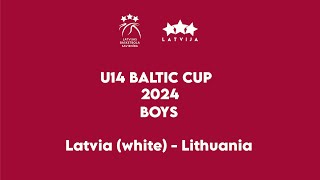 U14 Baltic Cup Latvia white  Lithuania [upl. by Justina431]