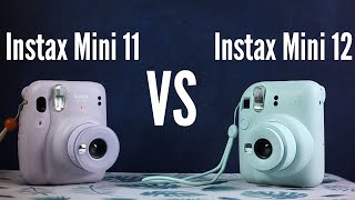 Fujifilm Instax Mini 11 vs 12 Comparison [upl. by Danny]