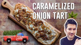 How to make Caramelized onion tart recipe [upl. by Sualocin557]