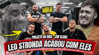 LEO STRONDA AJUDOU CARIANI NO PROJETO COM O JON VLOGS E O MAUMAU [upl. by Attiuqram764]