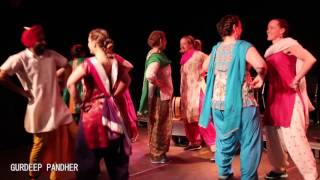 Gurdeep PandherStudents Bhangra in Jhoomar Style at Whitehorse Yukon [upl. by Bianca]