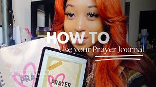 How To Use Your Prayer Journal  Goodnotes Explained [upl. by Anette]