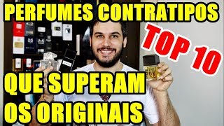 TOP 10 Perfumes Contratipos que SUPERAM OS ORIGINAIS [upl. by Eirahs]