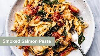 Smoked Salmon Pasta [upl. by Base]