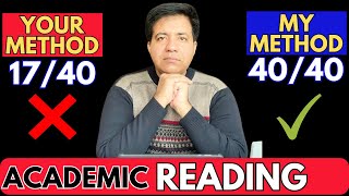 Academic IELTS Reading 4040 Correct Answers By Asad Yaqub [upl. by Aeiram]