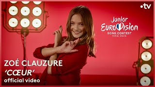 🏆 GAGNANTE Zoé Clauzure  Cœur  🇫🇷 France  vidéo officielle 4K  Eurovision Junior 2023 [upl. by Nnaid]