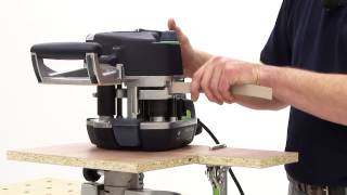 Festool KA 65 Conturo Edge Bander  Laminate Edging of an Inside Corner Demo  PTC Tools UK [upl. by Itak]