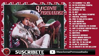 VICENTE FERNÃNDEZ MIX ðŸ”Š 20 Corridos Y Rancheras Perronas [upl. by Lana]