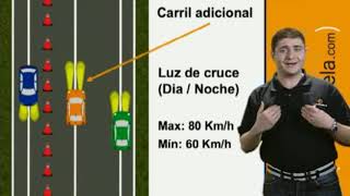 Autoescuelacom  42 Carriles Especiales actualizado 2022 [upl. by Cadmann]