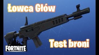 Łowca Głów  test broni Fortnite Ratowanie Świata [upl. by Skell]